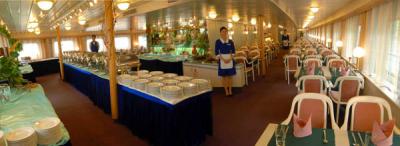 Yangtze Cruise Ships Indoor Restaurant